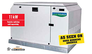 Quiet Source Generator 11 kW