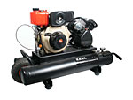 Portable Air Compressors Portable Diesel Air Compressor Twin Tank Portable Air Compressor